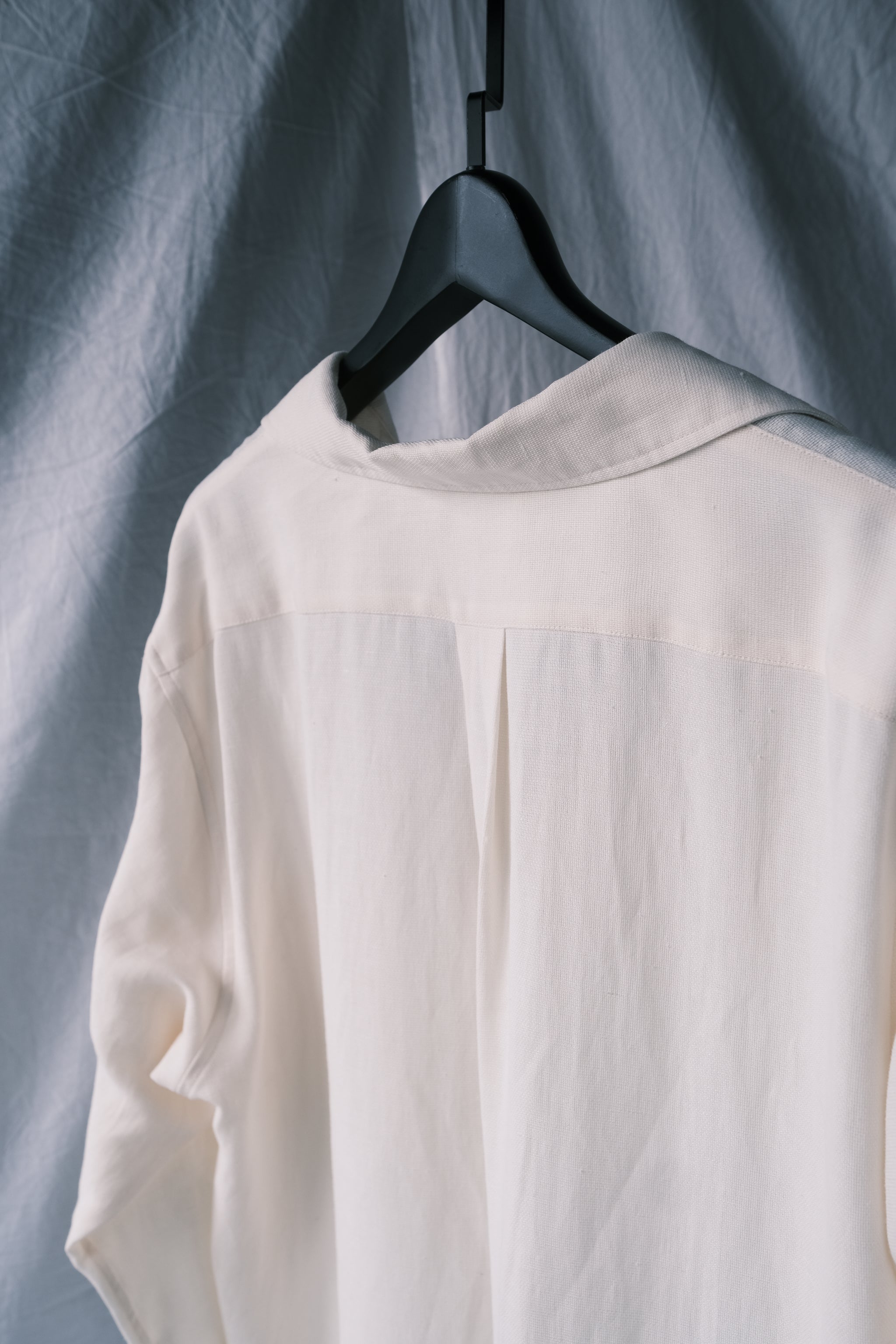 TA/L MESH SKIPPER SHIRT / ECRU – acacia