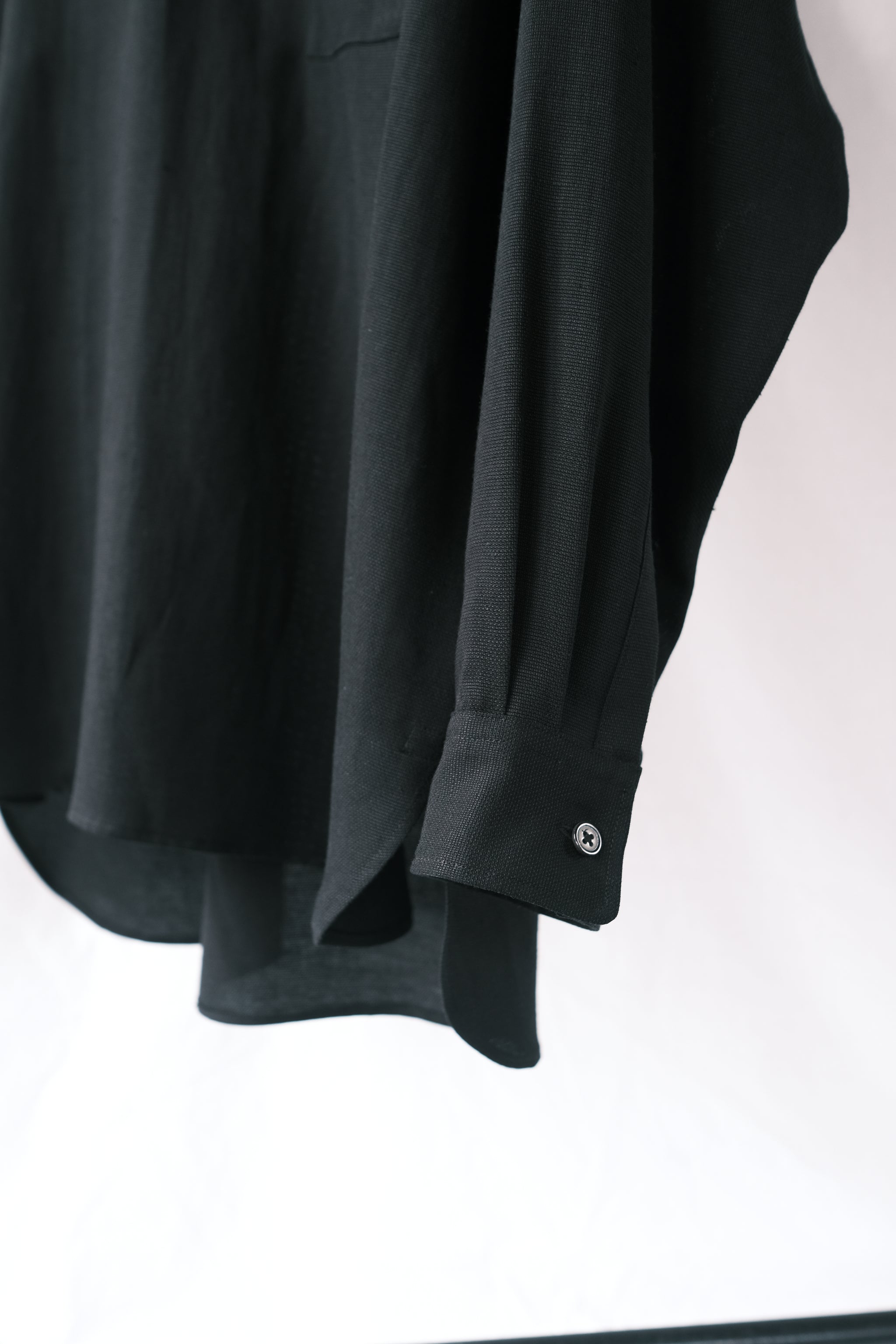 TA/L MESH SKIPPER SHIRT ブラック サイズ3 TA/L MESH SKIPPER SHIRT / BLACK – acacia